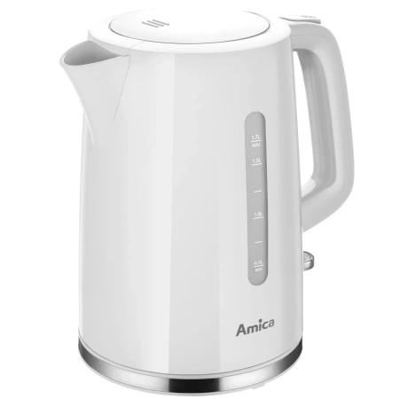 CZAJNIK AMICA KF1011 biało-srebrny 1,7l, 1800W