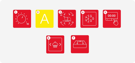 AMICA Kuchnia ceramiczna 57CE3.315HTa(Bm) 50CM CZARNA