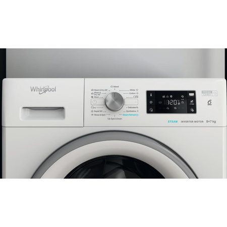 Pralko-suszarka Whirlpool FFWDB 976258 SV EE 9/7kg 6. Zmysł FreshCare+