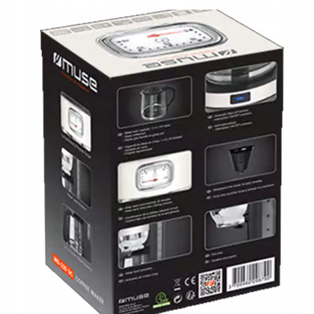 Czajnik elektryczny Muse MS-020SC ecru