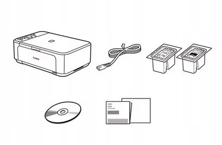 CANON Urządzenie wielofunkcyjne atramentowe MG3650S 0515C109 Białe
