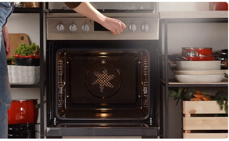 Kuchnia gazowo-elektryczna Amica 522GEH2.33ZpTa(Xx)