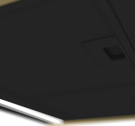 Okap kominowy Kernau KCH 0860.1 B Gold