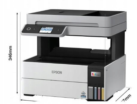 MFP EcoTank L6460 A4/(W)LAN/3.3pl/37ppm/ADF35 atramentowa