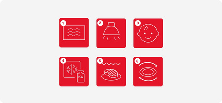 AMICA Kuchnia mikrofalowa AMGF20E1GB