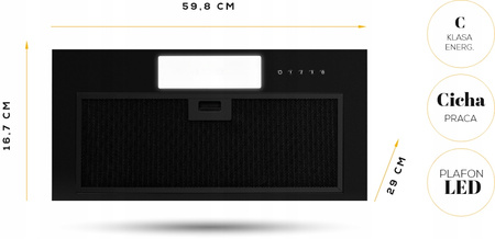 Okap wkład Kernau KBH I 0360 B