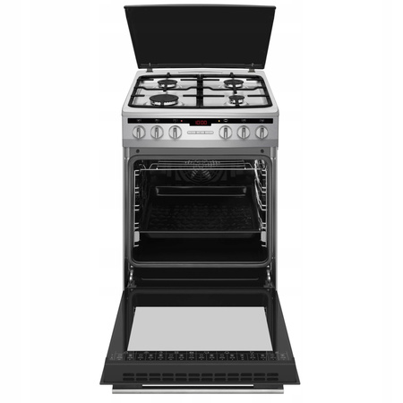 Kuchnia gazowo-elektryczna Amica 57GE3.33HZpTaDpA(Xx)PIZZA Termoobieg Grill