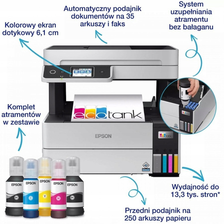 Drukarka wielofunkcyjna atramentowa (kolor) Epson EcoTank Pro L6499