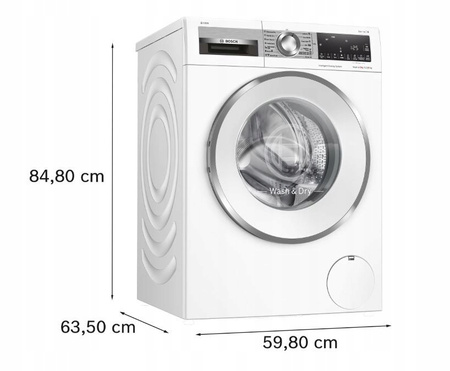Pralko-suszarka BOSCH WNG254A9BY 10,5/6kg
