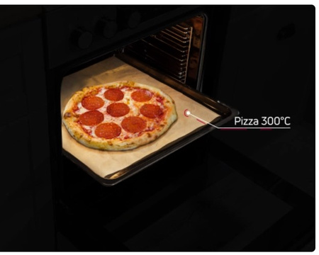 Kuchnia gazowo-elektryczna Amica 57GEH3.33HZpTaDA(Xx) PIZZA 65L 50cm