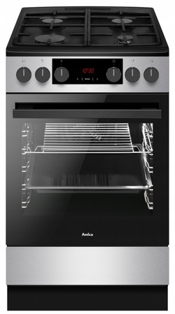 Kuchnia gazowo-elektryczna Amica 523GEH3.33ZpTsDFA(XsxV) PIZZA