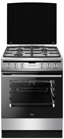 AMICA Kuchnia gazowo-elektryczna 617GES3.33HZpTaDpA(Xx) PIZZA 60cm