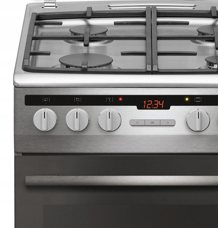 AMICA Kuchnia gazowo-elektryczna 57GE3.33HZpTaDA(Xx) PIZZA