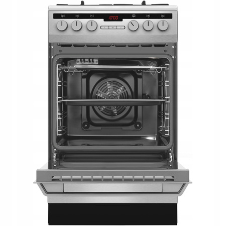 Kuchnia gazowo-elektryczna Amica 58GEH3.31HZpTaDA(Xx) PIZZA WOK 65l 50cm