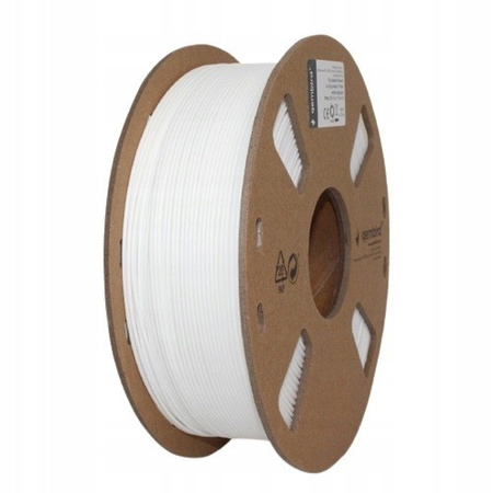 GEMBIRD Filament drukarki 3D PLA/1.75 mm/1kg/biały