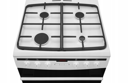 AMICA Kuchnia gazowo-elektryczna 617GEH3.33HZpTaDpA(W) PIZZA 60cm