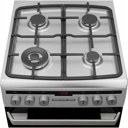 Kuchnia gazowo-elektryczna Amica 58GEH3.31HZpTaDA(Xx) PIZZA WOK 65l 50cm