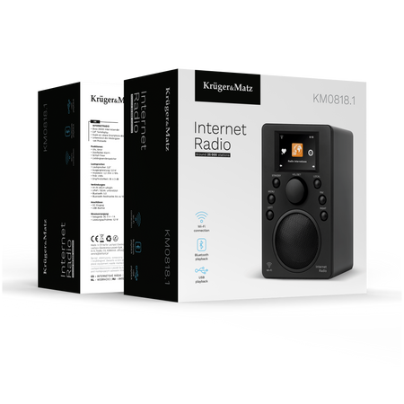 Radio internetowe Kruger&Matz KM0818.1