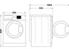 Pralko-suszarka INDESIT BDE86436WSVEE