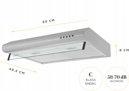 Okap podszafkowy Kernau KBH 0951 S
