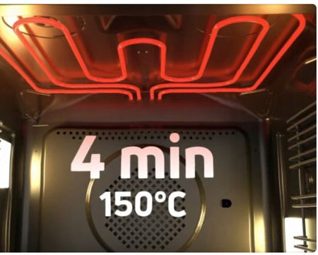 Kuchnia gazowo-elektryczna Amica 57GEH3.33HZpTaDA(Xx) PIZZA 65L 50cm