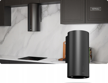 Okap kominowy Kernau KCH 0440.1 B Kitchen Connect