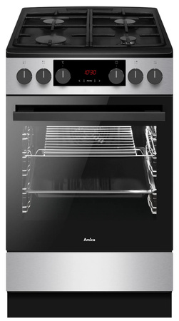 Kuchnia gazowo-elektryczna Amica 523GEH3.33ZpTsDFA(XsxV) PIZZA