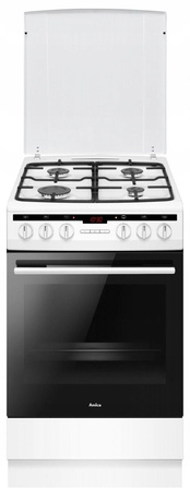 AMICA 57GE3.43HZpTaDNAQW Kuchnia gazowo-elektryczna 50cm