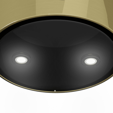 Okap kominowy Kernau KCH 0440.1 Gold