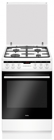 AMICA 57GE3.43HZpTaDNAQW Kuchnia gazowo-elektryczna 50cm