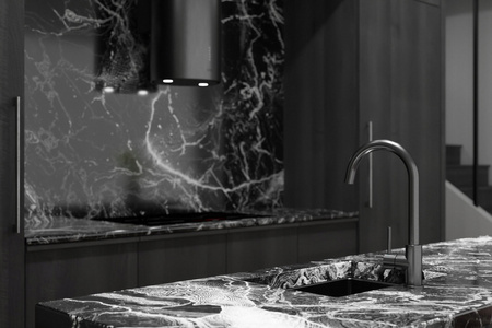 Okap kominowy Kernau KCH 0440 Gun Metal