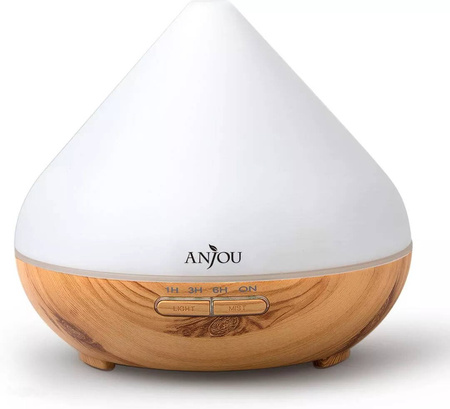 NAWILŻACZ DYFUZOR ANJOU AJ-AD001 300ml, LED, Timer