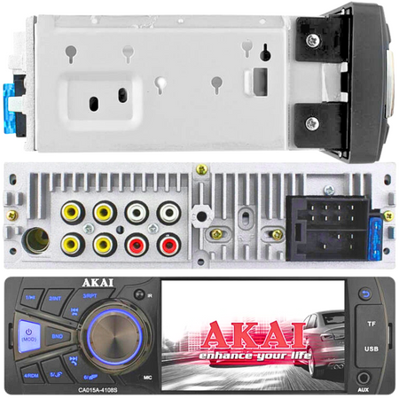 RADIO SAMOCHODOWE AKAI CA015A-4108S 4" TFT USB SD MMC BT