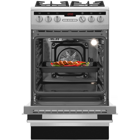 AMICA Kuchnia gazowo-elektryczna 57GcES3.33HZpTaA(Xx) PIZZA