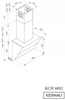 Okap kominowy Kernau KCH 4892 B BLDC